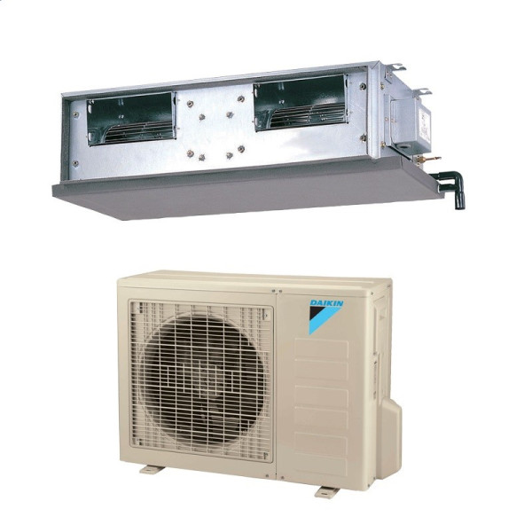 Daikin 大金 FDBR25AXV1H 1匹 定頻淨冷 風管式冷氣機  低靜壓型金屬風扇 (有線遙控)